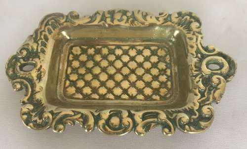 Brass trinket tray (small)