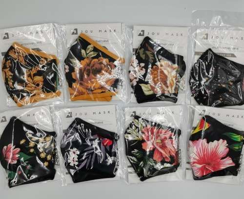 Washable reusable adult cloth face masks