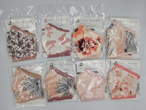 Washable reusable adult cloth face masks