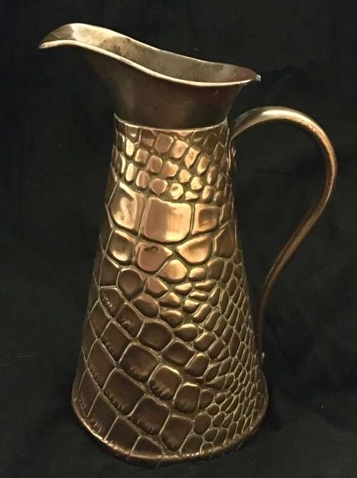 Brass ornamental jug
