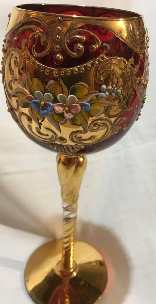 Wine glass - Murano type
