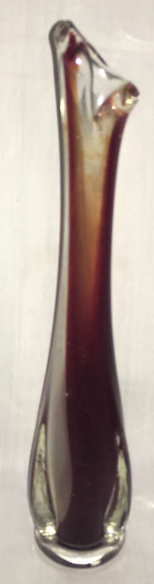 Red vase - Murano style