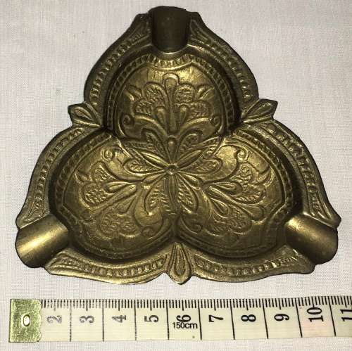 Brass ashtray