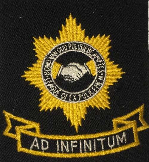 SAPS League of ex policemen patch