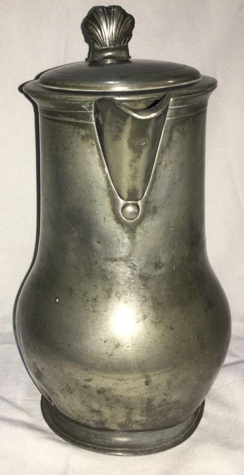 Pewter coffee pot