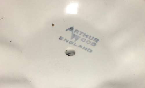 Arthur Wood fish shaped pedestal