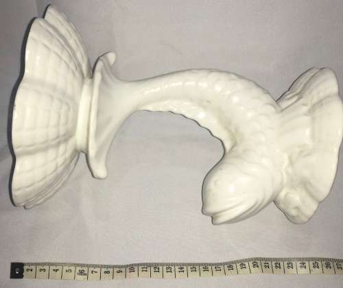 Arthur Wood fish shaped pedestal