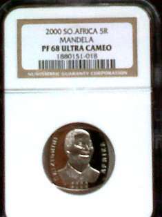 2000 Smiley NGC Graded PF 68