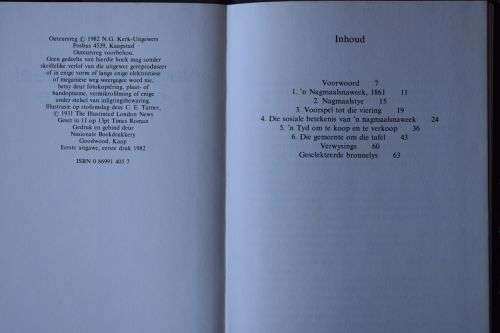 Bun Booyens: Nagmaalsnaweek deur die jare. Kaapstad, 1982.