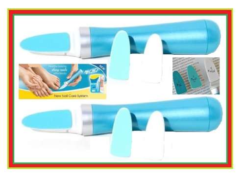 Electric Nail file Care with 3 different heads