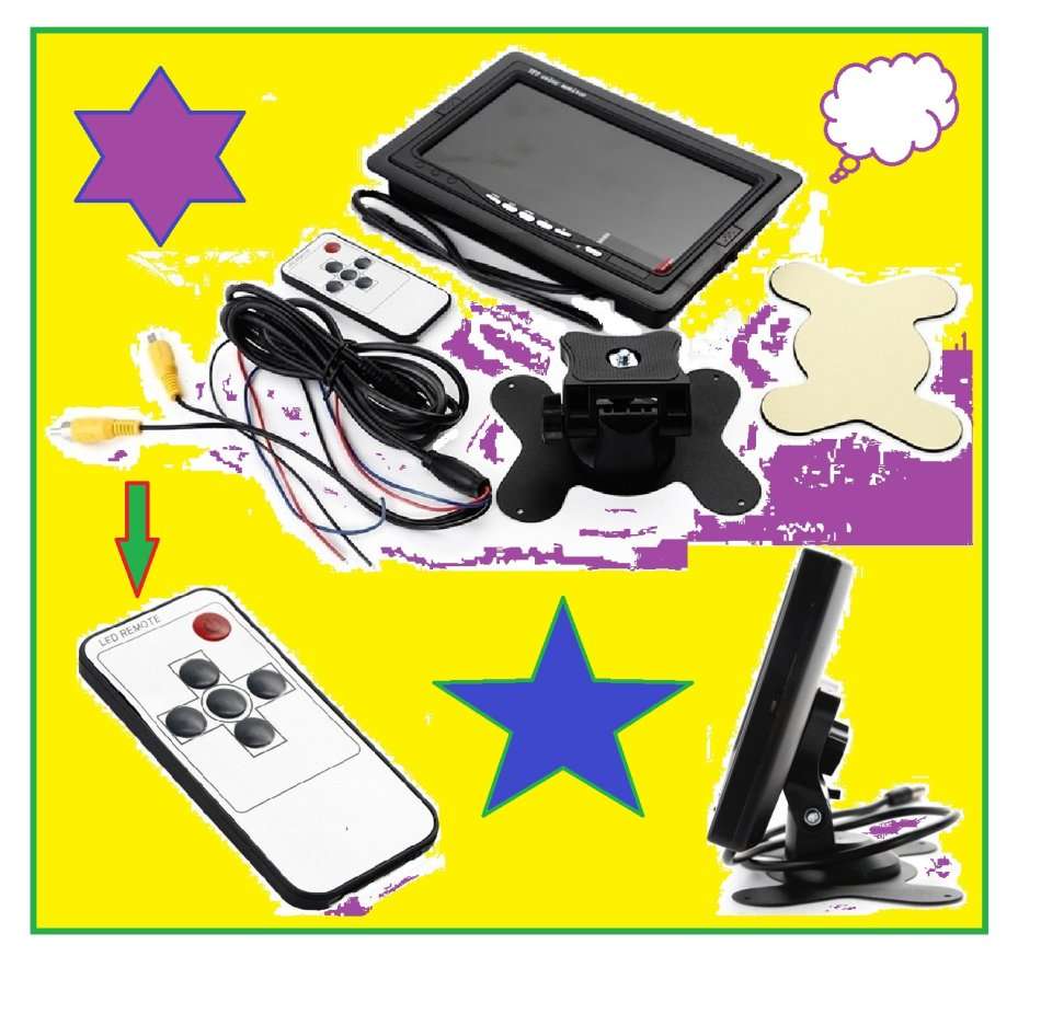 7 INCH COLOR LCD MONITOR