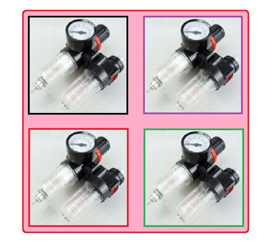 COMPRESSOR WATER FILTER AND REGULATER