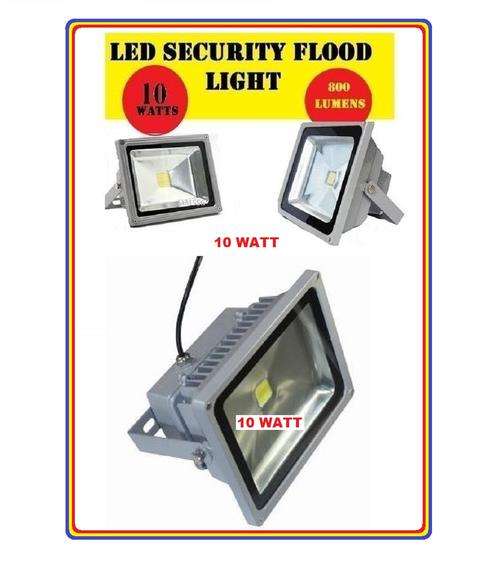 10 - WATT LED FLOODLIHGT 80% ENERGY SAVING--90 to 220 AC VOLT