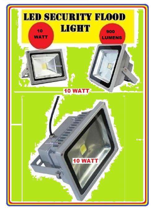 10 WATT LED FLOODLIGHT---SAVING MONEY WITH LED LIGHTS