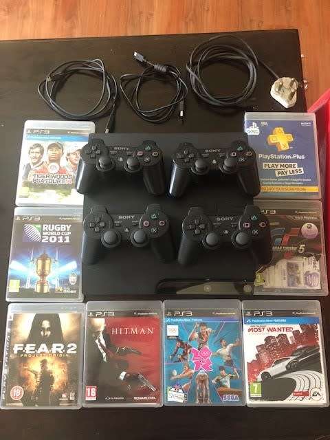 PS3 Console with lots of extras