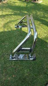 Toyota Hilux Double Cab Chrome Roll Bar &  New Tonneau Cover