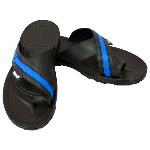 MEN Toe Sandals RF-185 Black/blue