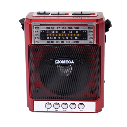 Omega AM/FM/SW1/SW2 4Band Radio OP-828D3