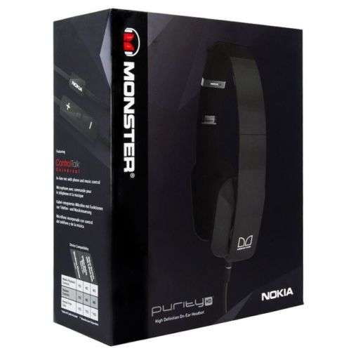 Nokia Monster - Purity HD Stereo Headset - Black