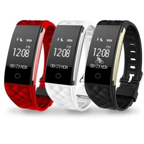 Heart Rate +Sports Activity Sleep Tracker Fitness Pedometer Bracelet Smart Watch