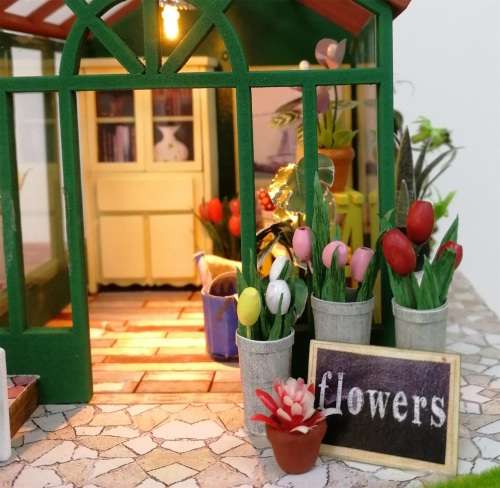 Amsterdam Windmill Flower House