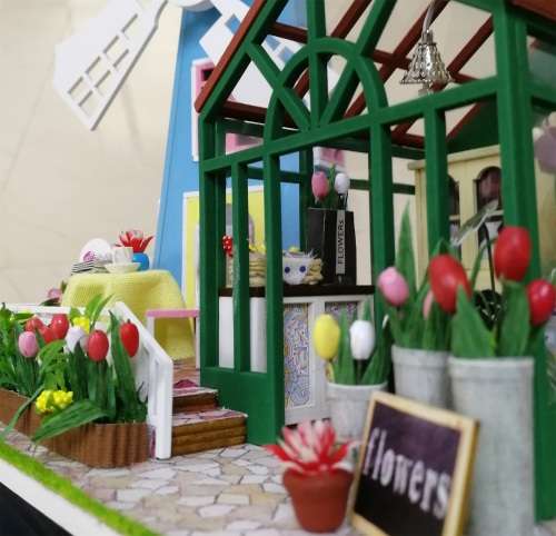 Amsterdam Windmill Flower House