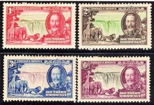 SOUTHERN RHODESIA (1935) - KG V SILVER JUBILEE - MINT SET