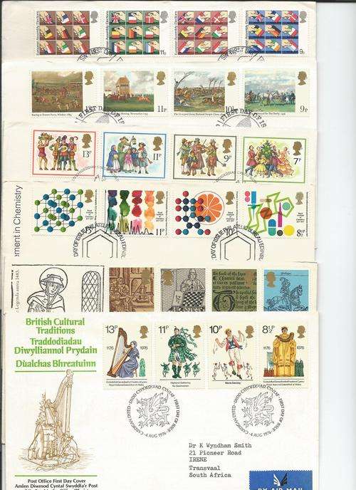 GB - 25 VERY FINE COVERS (C) - ALL DIFFERENT - ONLY R1.00 EACH