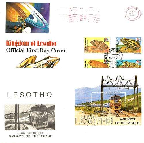 LESOTHO - FIVE FINE COVERS - DETAILS BELOW