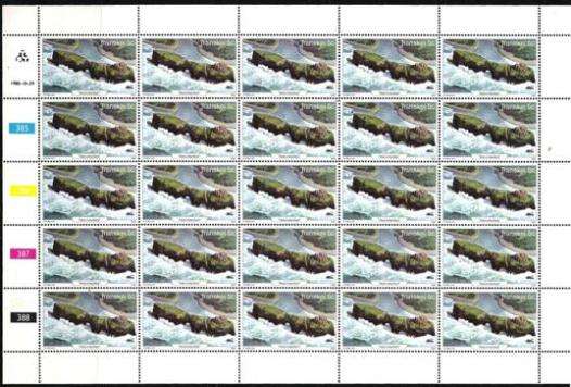 TRANSKEI - SET OF 4 FULL SHEETS OF 25 MNH STAMPS EACH - TOURISM 1980.