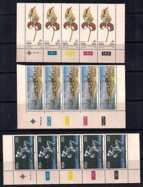 RSA - SPECIAL SELECTION OF 6 SETS OF CONTROLS - ALL DIFFERENT - SEE DETAILS BELOW