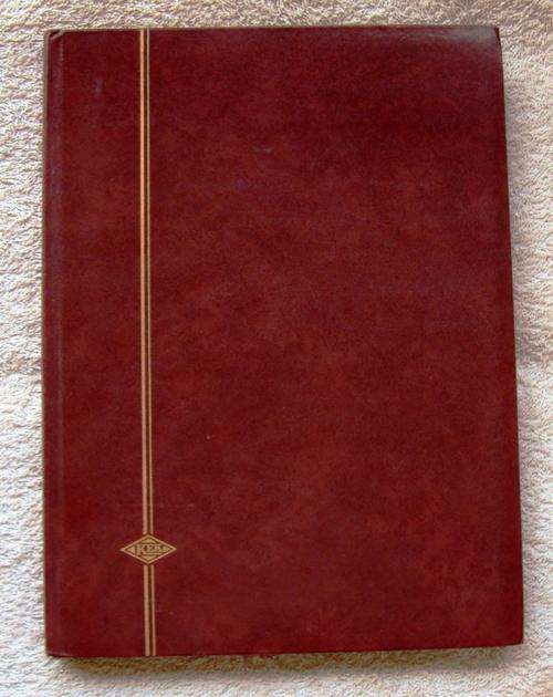 KEK STOCK BOOK - 15 PAGES 30 SIDES - 3 POCKETS/SIDE (180mm x 80mm)