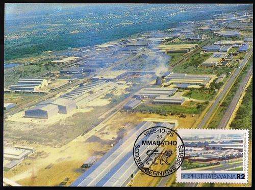 BOP - SET OF 17 MAXICARDS - SECOND DEFINITIVES - 1985