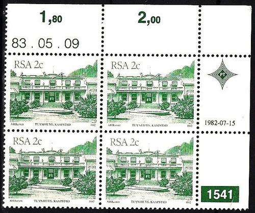 RSA 4th DEFINITIVE CONTROL BLOCK - 2c CYL 1740