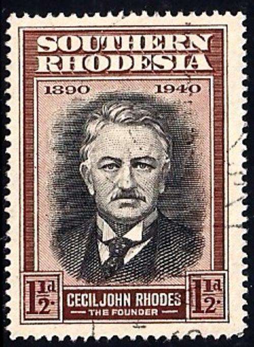 SOUTHERN RHODESIA - SACC 57 - 1 1/2d BSAC GOLDEN JUBILEE - 1940