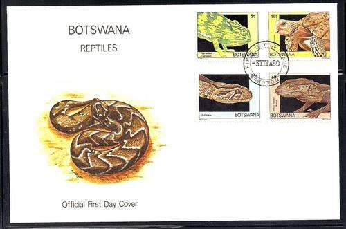 BOTSWANA - REPTILES - 1980