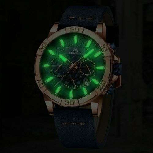 Watches Mens Sport chronograph waterproof watch men top brand MEGALITH 2020