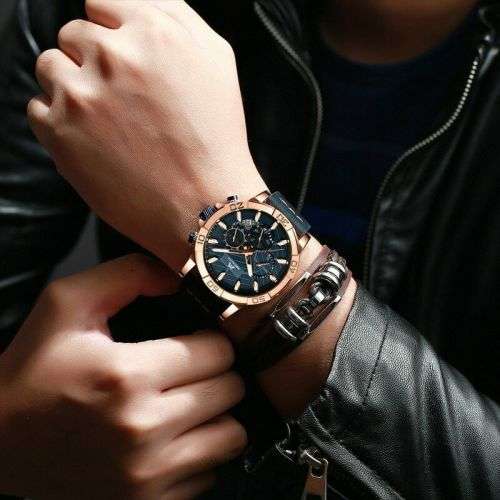 Watches Mens Sport chronograph waterproof watch men top brand MEGALITH 2020