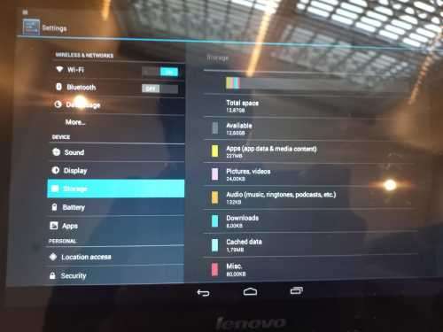 LENOVO S6000-H TABLET(includes protective case)