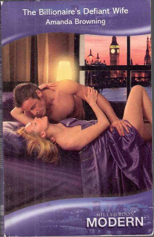 the billionaire's defiant wife by Amanda Browning