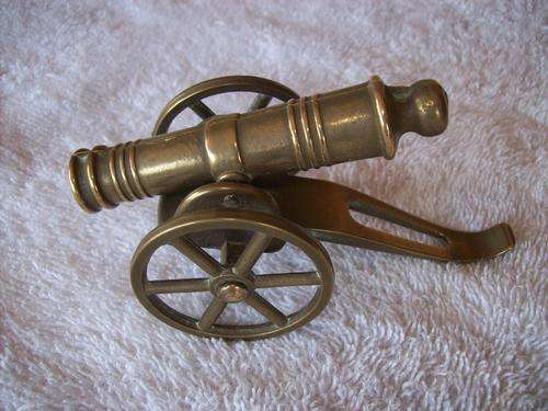 Solid brass casted Cannon