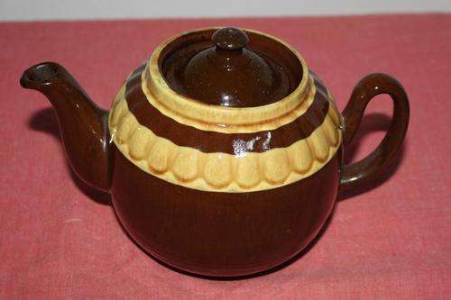 Brown Ceramic Tea Pot