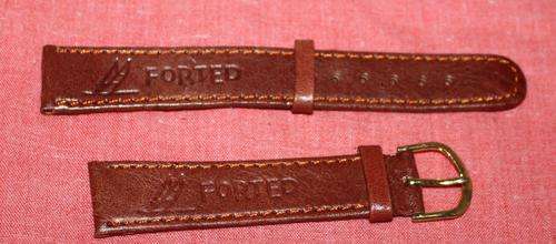 brown Leather watch strap