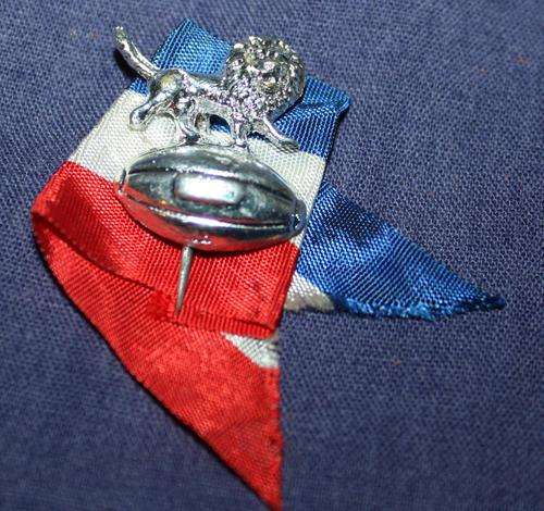 Lions Rugby Pin No 2