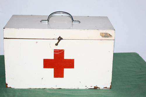 Wooden First aid Box