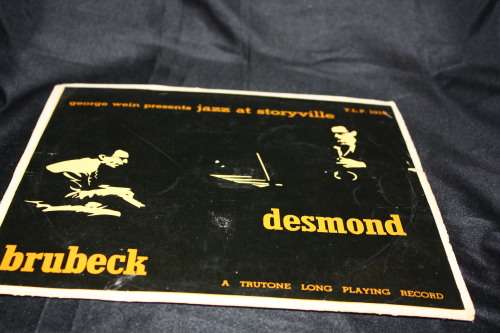 The Dave brubeck trio Jazz at Storyville