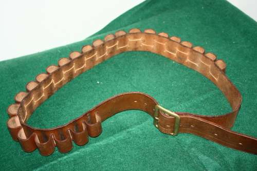 Leather Ammo Belt