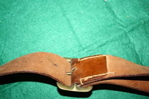 Leather Ammo Belt