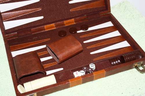 Backgammon Game in Suitcase No 2