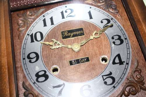 Raymar 31 Day Wall Clock